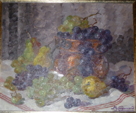 Oil on canvas by Adeline Hugonnard