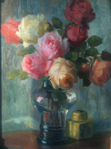 Oil on canvas by Adeline Hugonnard