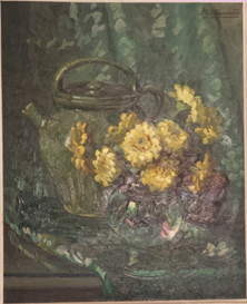 Huile sur toile d'Adeline Hugonnard