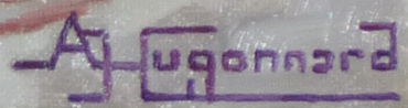Adeline Hugonnard's signature